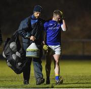 22 March 2017; A dejected Nigel Rabbitte of Longford after the EirGrid Leinster GAA Football U21 Championship Semi-Final match between Longford and Dublin at Lakepoint Park in Mullingar, Co Westmeath. Photo by David Maher/Sportsfile