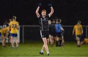 22 March 2017; Seán Carrbine of Sligo celebrates after the EirGrid Connacht GAA Football U21 Championship Semi-Final match between Roscommon and Sligo at St. Brigids GAA Club Kiltoom in Roscommon. Photo by Piaras Ó Mídheach/Sportsfile