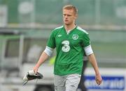 31 August 2011; Republic of Ireland's Damien Duff during squad training ahead of their EURO 2012 Championship Qualifier against Slovakia on Friday. Republic of Ireland Squad Training, Gannon Park, Malahide. Picture credit: David Maher / SPORTSFILE