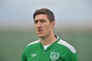 31 August 2011; Republic of Ireland's Stephen Ward during squad training ahead of their EURO 2012 Championship Qualifier against Slovakia on Friday. Republic of Ireland Squad Training, Gannon Park, Malahide. Picture credit: David Maher / SPORTSFILE