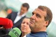 31 August 2011; Republic of Ireland assistant manager Marco Tardelli during a pitchside update ahead of their EURO 2012 Championship Qualifier against Slovakia on Friday. Republic of Ireland Squad Press Conference, Gannon Park, Malahide. Picture credit: David Maher / SPORTSFILE