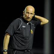 31 August 2011; Referee Paul Tuite. FAI Ford Cup 4th Round Replay, Monaghan United  v Sligo Rovers, Gortakeegan, Co. Monaghan. Picture credit: Oliver McVeigh / SPORTSFILE