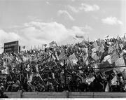 25 September 1977; Armagh supporters on the Canal End. All Ireland GAA Senior Football Championship Final, Dublin v Armagh, Croke Park, Dublin. Picture credit: Connolly Collection  / SPORTSFILE