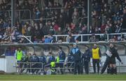22 January 2017; Dublin manager Paul Clarke during the Bord na Mona O'Byrne Cup semi-final match between Kildare and Dublin at St Conleth's Park in Newbridge, Co Kildare. Photo by Piaras Ó Mídheach/Sportsfile