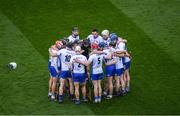 4 March 2017; The Waterford team huddle ahead of the Allianz Hurling League Division 1A Round 3 match between Dublin and Waterford at Croke Park in Dublin. Photo by Ray McManus/Sportsfile