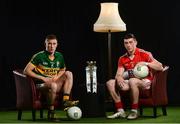 24 March 2017; Brian Sugrue of Kerry and Seán O’Donoghue of Cork, pictured in Croke Park today to preview the EirGrid GAA U21 Leinster and Munster Finals which will take place on Wednesday, 29th March. Kerry will face Cork in Páirc Uí Rinn and Dublin will play Offaly in O’Moore Park, Portlaoise with both games commencing at 7.30pm. Fans unable to attend the games will be available to stream both live on www.TG4.ie. EirGrid is a state-owned company that manages and develops Ireland's electricity grid. For more information please see www.eirgrid.com. Croke Park, Dublin. Photo by Sam Barnes/Sportsfile