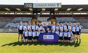 24 March 2017; The St Ciarán's Ballygawley squad before the Lidl All Ireland PPS Senior A Championship Final match between John The Baptist Community School and St Ciarans Ballygawley at Cusack Park in Mullingar, Co Westmeath. Photo by Piaras Ó Mídheach/Sportsfile