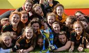 24 March 2017; John The Baptist Community School players celebrate with the cup after the Lidl All Ireland PPS Senior A Championship Final match between John The Baptist Community School and St Ciarans Ballygawley at Cusack Park in Mullingar, Co Westmeath. Photo by Piaras Ó Mídheach/Sportsfile