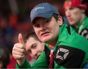 24 March 2017; Team Ireland's Joseph McCarthy, a member of COPE Foundation Cork Special Olympics Club, from Midleton, Co. Cork, at the 2017 Special Olympics World Winter Games Closing Ceremony in Stadium Graz, Graz, Austria. Photo by Ray McManus/Sportsfile