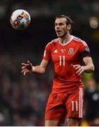 24 March 2017; Gareth Bale of Wales during the FIFA World Cup Qualifier Group D match between Republic of Ireland and Wales at the Aviva Stadium in Dublin. Photo by Ramsey Cardy/Sportsfile