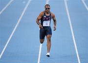 28 August 2011; Walter Dix, USA, in action during his Semi-Final of the Men's 100m event. IAAF World Championships - Day 2, Daegu Stadium, Daegu, Korea. Picture credit: Stephen McCarthy / SPORTSFILE