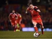 24 March 2017; Gareth Bale of Wales during the FIFA World Cup Qualifier Group D match between Republic of Ireland and Wales at the Aviva Stadium in Dublin. Photo by Seb Daly/Sportsfile