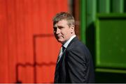 25 March 2017; Dundalk manager Stephen Kenny arrives ahead of the SSE Airtricity League Premier Division game between Cork City and Dundalk at Turner's Cross in Cork. Photo by Diarmuid Greene/Sportsfile