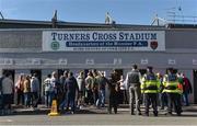 25 March 2017; Spectators outside Turner's Cross Stadium before the SSE Airtricity League Premier Division game between Cork City and Dundalk at Turner's Cross in Cork. Photo by Diarmuid Greene/Sportsfile