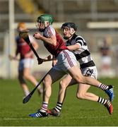 25 March 2017; Stephen Nolan of Our Lady's Secondary School Templemore in action against Daithí Barron of St Kieran's College during the Masita GAA All Ireland Post Primary Schools Croke Cup Final game between St. Kieran's College and Our Ladys Secondary School Templemore at Semple Stadium in Thurles, Co. Tipperary. Photo by Piaras Ó Mídheach/Sportsfile