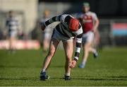 25 March 2017; A hurleyless Adrian Mullen of St Kieran's College tries to gather possession during the Masita GAA All Ireland Post Primary Schools Croke Cup Final game between St. Kieran's College and Our Ladys Secondary School Templemore at Semple Stadium in Thurles, Co. Tipperary. Photo by Piaras Ó Mídheach/Sportsfile