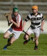 25 March 2017; Stephen Nolan of Our Lady's Secondary School Templemore in action against Diarmuid Phelan of St Kieran's College during the Masita GAA All Ireland Post Primary Schools Croke Cup Final game between St. Kieran's College and Our Ladys Secondary School Templemore at Semple Stadium in Thurles, Co. Tipperary. Photo by Piaras Ó Mídheach/Sportsfile