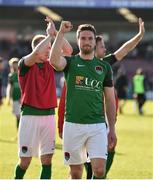 25 March 2017; Gearóid Morrissey of Cork City acknowledges supporters after the SSE Airtricity League Premier Division game between Cork City and Dundalk at Turner's Cross in Cork. Photo by Diarmuid Greene/Sportsfile