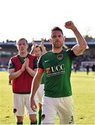 25 March 2017; Alan Bennett of Cork City acknowledges supporters after the SSE Airtricity League Premier Division game between Cork City and Dundalk at Turner's Cross in Cork. Photo by Diarmuid Greene/Sportsfile