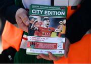 25 March 2017; A general view of the official match programme before the SSE Airtricity League Premier Division game between Cork City and Dundalk at Turner's Cross in Cork. Photo by Diarmuid Greene/Sportsfile