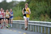 3 September 2011; David McPherson, from Kilkenny City Harriers A.C, in action during the Woodie's DIY AAI National Half Marathon, Waterford. Picture credit: Matt Browne / SPORTSFILE