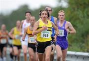 3 September 2011; Gladys Ganiel-O'Neill, from North Belfast Harriers A.C, Co. Antrim, in action during the Woodie's DIY AAI National Half Marathon, Waterford. Picture credit: Matt Browne / SPORTSFILE