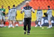 5 September 2011; Republic of Ireland manager Giovanni Trapattoni during squad training ahead of their EURO 2012 Championship Qualifier against Russia on Tuesday. Republic of Ireland Squad Training, Luzhniki Stadium, Moscow, Russia. Picture credit: David Maher / SPORTSFILE