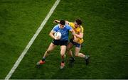 25 March 2017; Diarmuid Connolly of Dublin in action against David Murray of Roscommon during the Allianz Football League Division 1 Round 6 game between Dublin and Roscommon at Croke Park in Dublin. Photo by Daire Brennan/Sportsfile