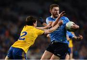 25 March 2017; Jack McCaffrey of Dublin in action against David Murray of Roscommon during the Allianz Football League Division 1 Round 6 game between Dublin and Roscommon at Croke Park in Dublin. Photo by Daire Brennan/Sportsfile