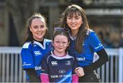 25 March 2017; Leinster supporters Aideen and Fiona Conway, and Amy Byrne, from Wicklow, ahead of the Guinness PRO12 Round 18 game between Leinster and Cardiff Blues at the RDS Arena in Ballsbridge, Dublin. Photo by Ramsey Cardy/Sportsfile