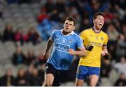 25 March 2017; Kevin McManamon of Dublin celebrates after scoring his side's second goal during the Allianz Football League Division 1 Round 6 game between Dublin and Roscommon at Croke Park in Dublin. Photo by Daire Brennan/Sportsfile