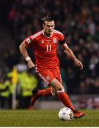 24 March 2017; Gareth Bale of Wales during the FIFA World Cup Qualifier Group D match between Republic of Ireland and Wales at the Aviva Stadium in Dublin. Photo by Ramsey Cardy/Sportsfile