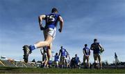 26 March 2017; Cavan players run out ahead of the Allianz Football League Division 1 Round 6 match between Cavan and Kerry at Kingspan Breffni Park in Cavan. Photo by Stephen McCarthy/Sportsfile