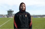 26 March 2017; Aidan O'Shea of Mayo before the Allianz Football League Division 1 Round 6 match between Tyrone and Mayo at Healy Park in Omagh. Photo by Oliver McVeigh/Sportsfile