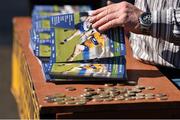 26 March 2017; A general view of official match programmes for sale ahead of the Allianz Hurling League Division 1A Round 5 match between Clare and Waterford at Cusack Park in Ennis. Photo by Diarmuid Greene/Sportsfile