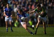 26 March 2017; Fergal Reilly of Cavan in action against Jack Barry of Kerry during the Allianz Football League Division 1 Round 6 match between Cavan and Kerry at Kingspan Breffni Park in Cavan. Photo by Stephen McCarthy/Sportsfile