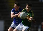 26 March 2017; Stephen O’Brien of Kerry in action against Conor Moynagh of Cavan during the Allianz Football League Division 1 Round 6 match between Cavan and Kerry at Kingspan Breffni Park in Cavan. Photo by Stephen McCarthy/Sportsfile