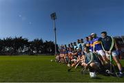 26 March 2017; The Tipperary panel stand for a team picture ahead of the Allianz Hurling League Division 1A Round 5 match between Cork and Tipperary at Páirc Uí Rinn in Cork. Photo by Eóin Noonan/Sportsfile