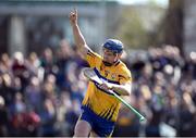 26 March 2017; Podge Collins of Clare celebrates after scoring his side's first goal during the Allianz Hurling League Division 1A Round 5 match between Clare and Waterford at Cusack Park in Ennis. Photo by Diarmuid Greene/Sportsfile