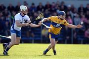26 March 2017; Podge Collins of Clare in action against Shane McNulty of Waterford during the Allianz Hurling League Division 1A Round 5 match between Clare and Waterford at Cusack Park in Ennis. Photo by Diarmuid Greene/Sportsfile