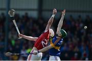 26 March 2017; Patrick Horgan of Cork in action against John Meagher of Tipperary during the Allianz Hurling League Division 1A Round 5 match between Cork and Tipperary at Páirc Uí Rinn in Cork. Photo by Eóin Noonan/Sportsfile
