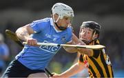 26 March 2017; Liam Rushe of Dublin in action against Pat Lyng of Kilkenny during the Allianz Hurling League Division 1A Round 5 match between Dublin and Kilkenny at Parnell Park in Dublin. Photo by Brendan Moran/Sportsfile