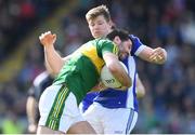26 March 2017; Bryan Sheehan of Kerry in action against Joe Dillon of Cavan during the Allianz Football League Division 1 Round 6 match between Cavan and Kerry at Kingspan Breffni Park in Cavan. Photo by Stephen McCarthy/Sportsfile