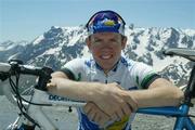 10 June 2004; Irish cyclist Mark Scanlon who rides with the ag2r team. Picture credit; Gerry McManus / SPORTSFILE