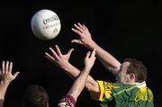 23 April 2006; Seamus Moynihan, Kerry, in action against Derek Savage, Galway. Allianz National Football League, Division 1 Final, Kerry v Galway, Gaelic Grounds, Limerick. Picture credit: David Maher / SPORTSFILE
