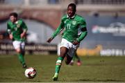 25 March 2017; Olamide Shodipo of Republic of Ireland during the UEFA U21 Championships Qualifying Round Group 5 game between Republic of Ireland and Kosovo at Tallaght Stadium in Tallaght, Dublin. Photo by Matt Browne/Sportsfile