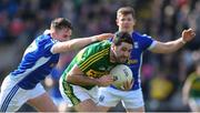 26 March 2017; Bryan Sheehan of Kerry in action against Niall Murray of Cavan during the Allianz Football League Division 1 Round 6 match between Cavan and Kerry at Kingspan Breffni Park in Cavan. Photo by Stephen McCarthy/Sportsfile