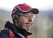 26 March 2017; Down manager Eamon Burns following his side's defeat after the Allianz Football League Division 2 Round 6 match between Down and Galway at Páirc Esler in Newry. Photo by David Fitzgerald/Sportsfile