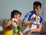 26 March 2017; Patrick McBrearty of Donegal in action against Shane Carey of Monaghan during the Allianz Football League Division 1 Round 6 match between Donegal and Monaghan at Fr. Tierney Park in Ballyshannon, Co. Donegal. Photo by Philip Fitzpatrick/Sportsfile