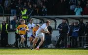 26 March 2017; Paul Cribbin of Kildare in action against Gordon Kelly of Clare during the Allianz Football League Division 2 Round 6 match between Kildare and Clare at St Conleth's Park in Newbridge. Photo by Daire Brennan/Sportsfile